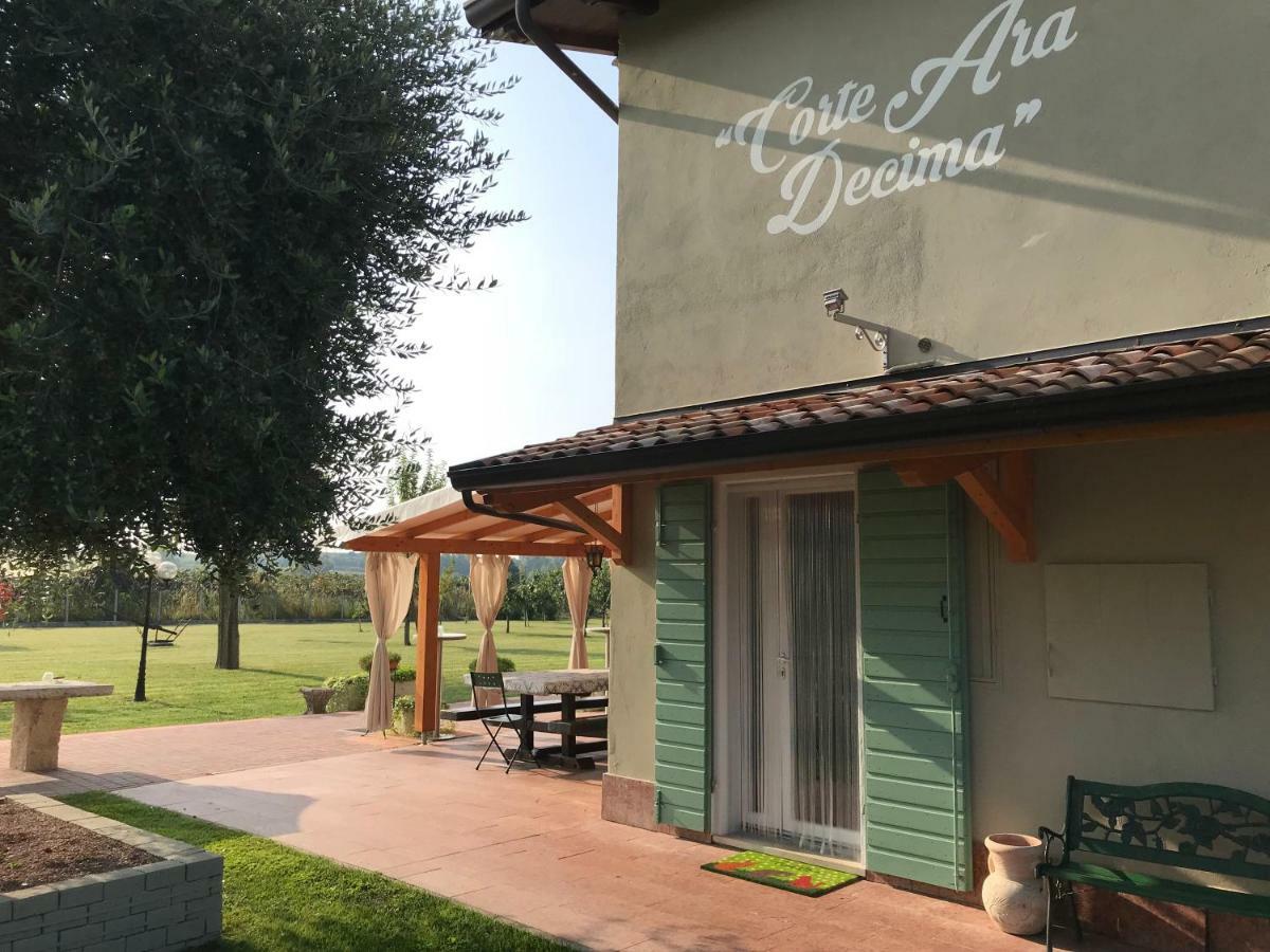 Appartamento "Casa Vacanze Corte Ara Decima" Sona Buitenkant foto