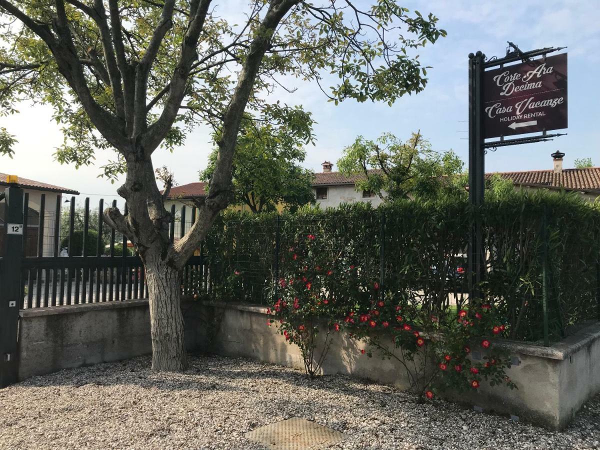 Appartamento "Casa Vacanze Corte Ara Decima" Sona Buitenkant foto